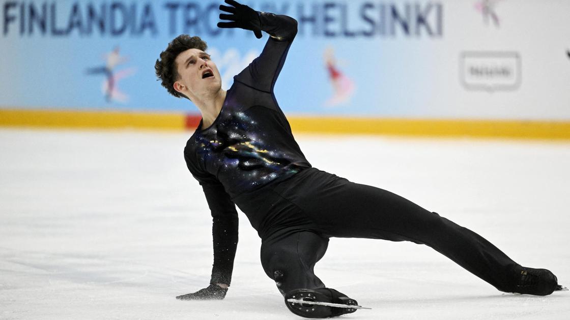 Швейцарский фигурист Лукас Бричги