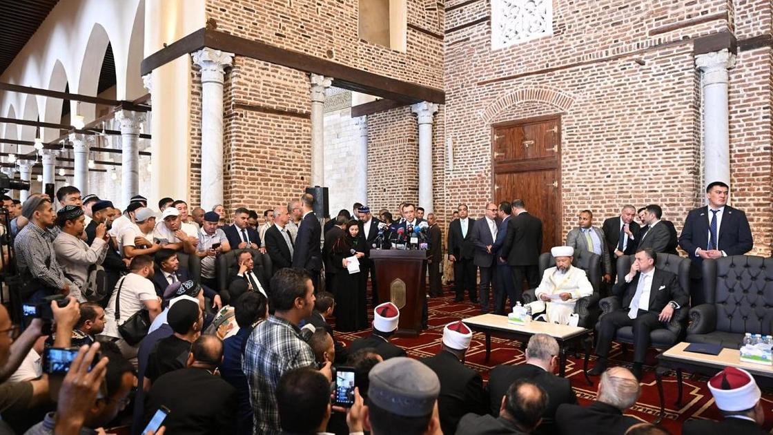 Открытие мечети в Египте