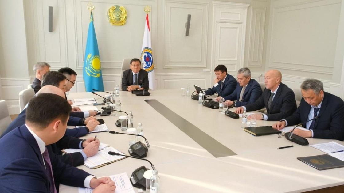 Заседание акимата Алматы и Антикоррупционного агентства