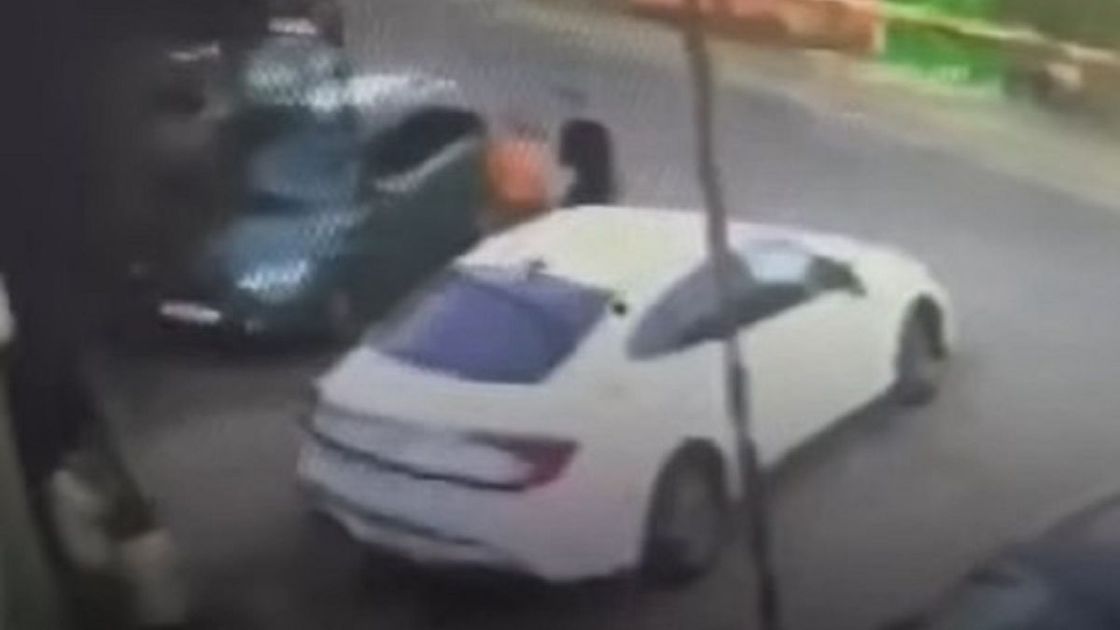 Драка в Шымкенте