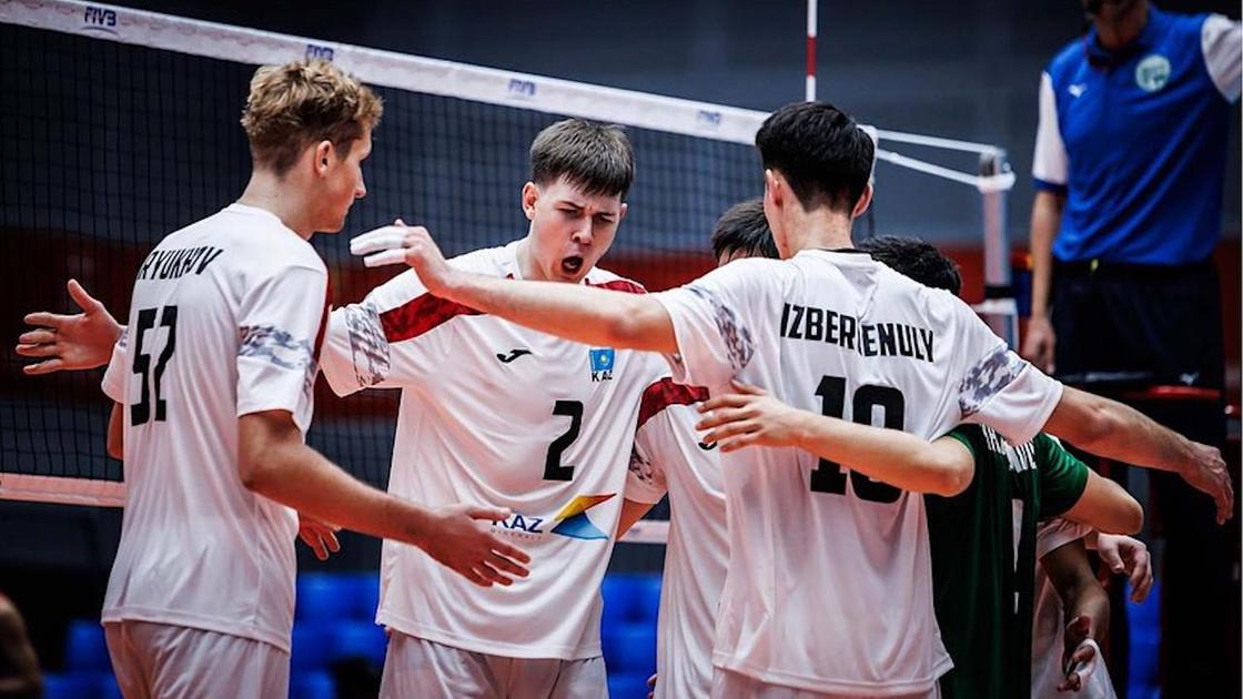 Молодежная сборная Казахстана по волейболу на ЧМ-2025