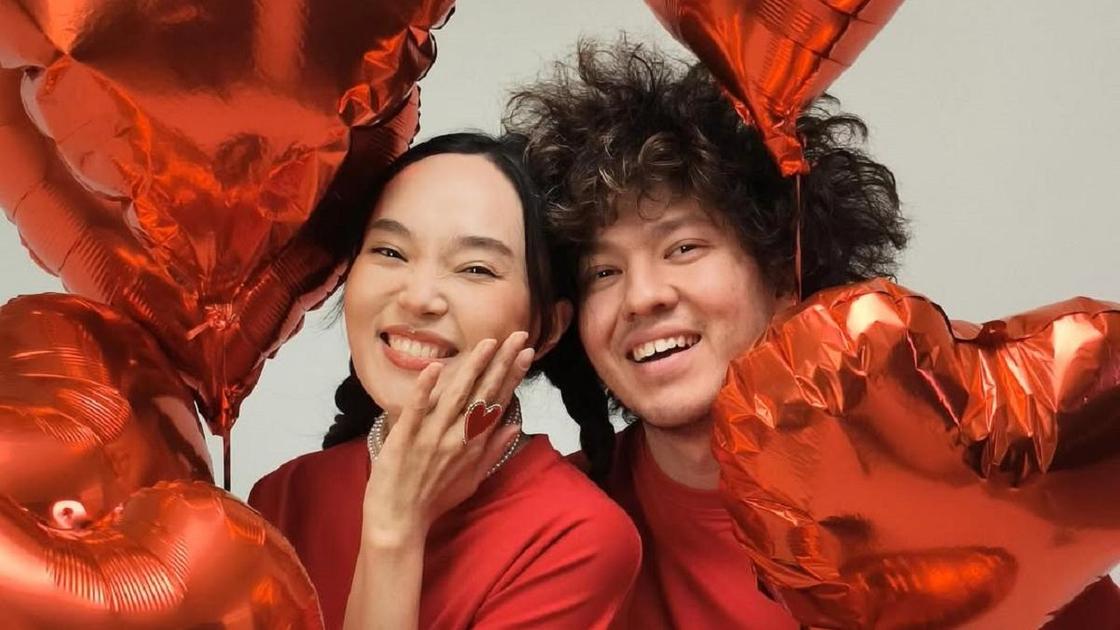 Айжулдыз Адайбекова и Сакен Кагаров