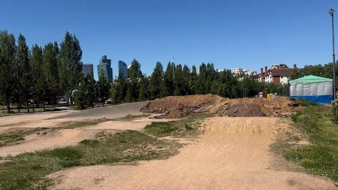 Работы в парке "Жетісу"