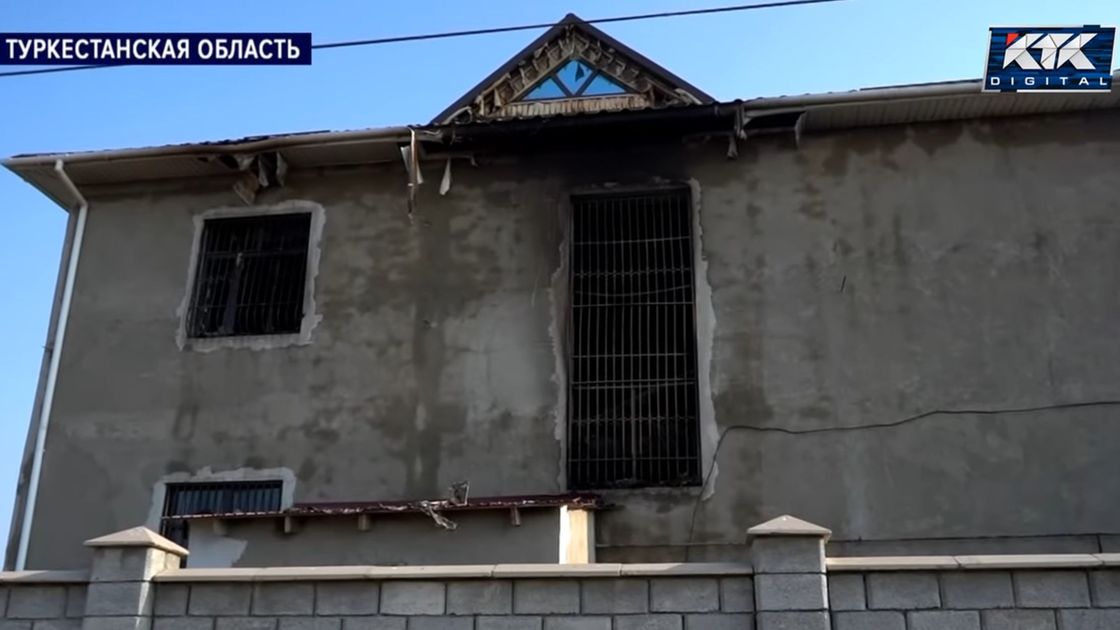 Дом, где случился пожар