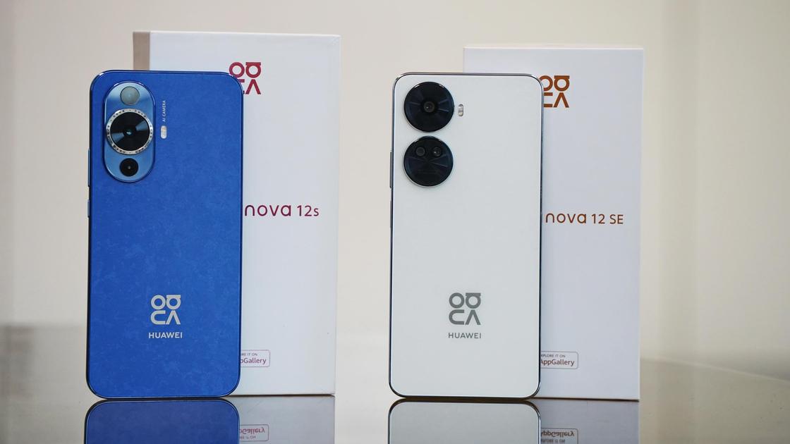 HUAWEI nova 12s и HUAWEI nova 12 SE