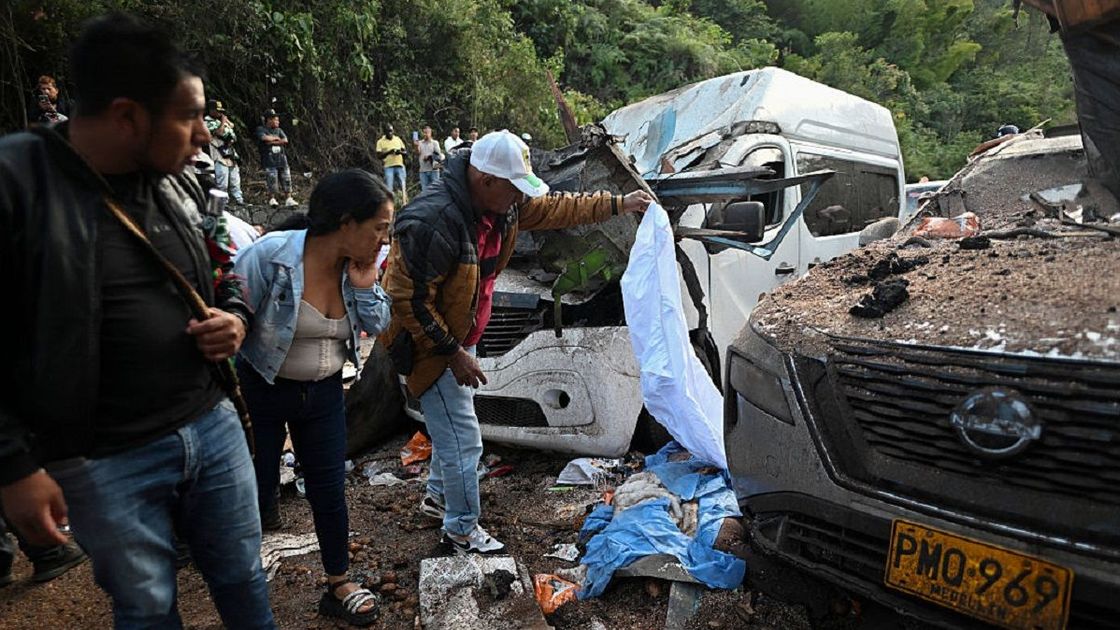 Место взрыва