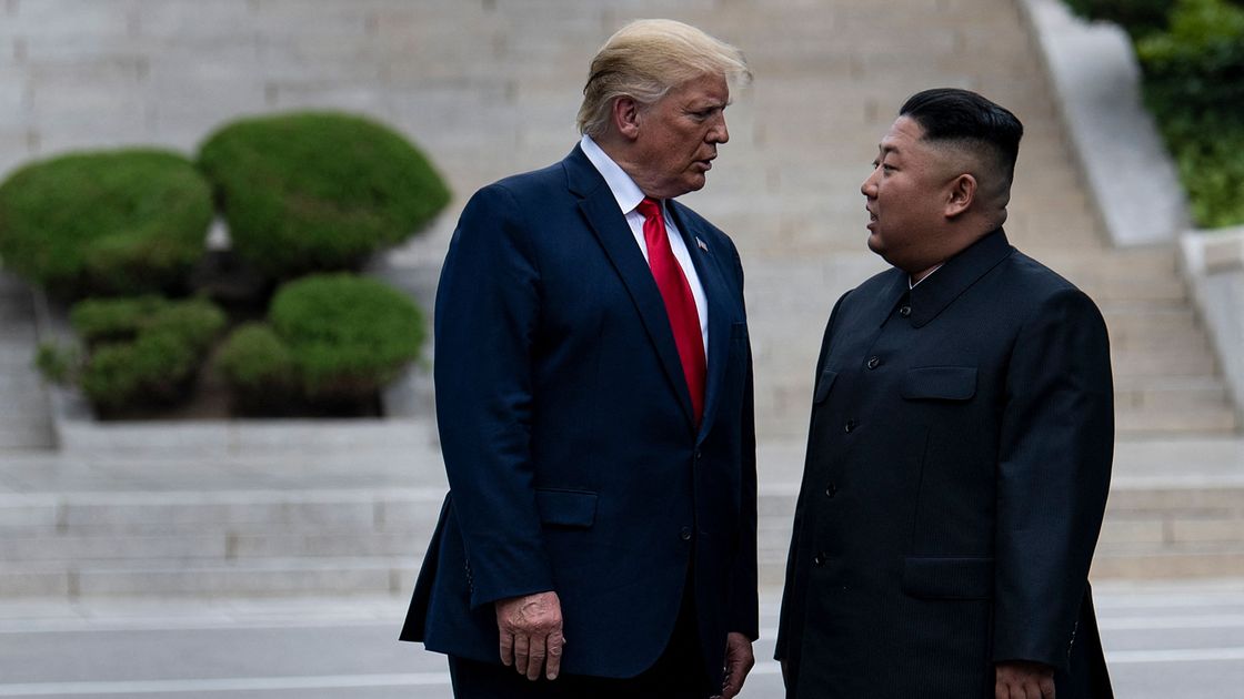 Дональд Трамп и Ким Чен Ын