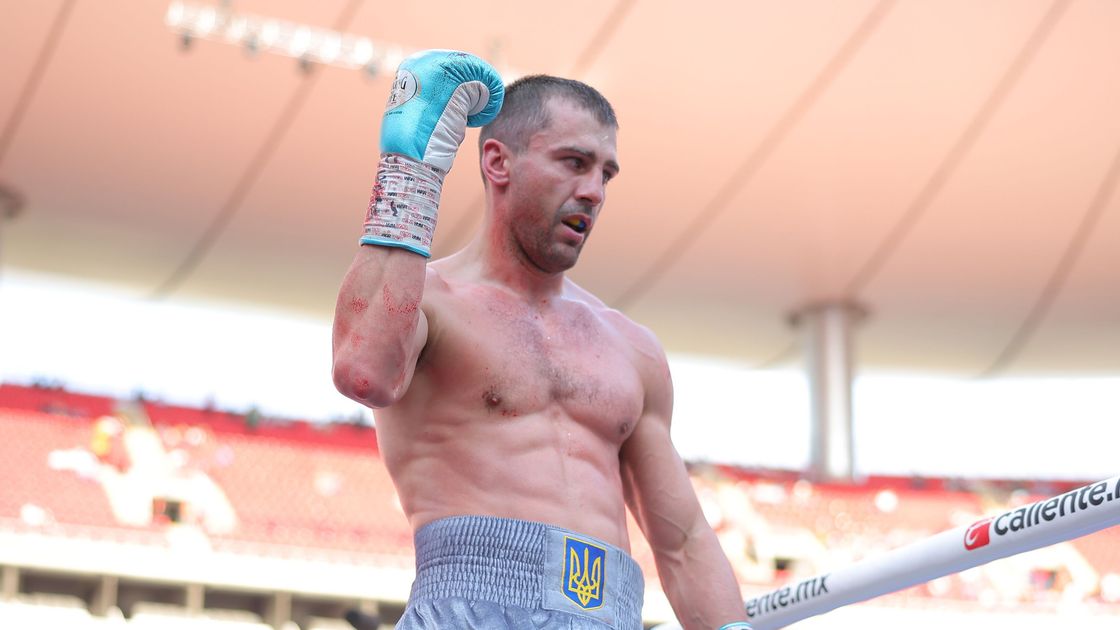 Украинский боксер Александр Гвоздик