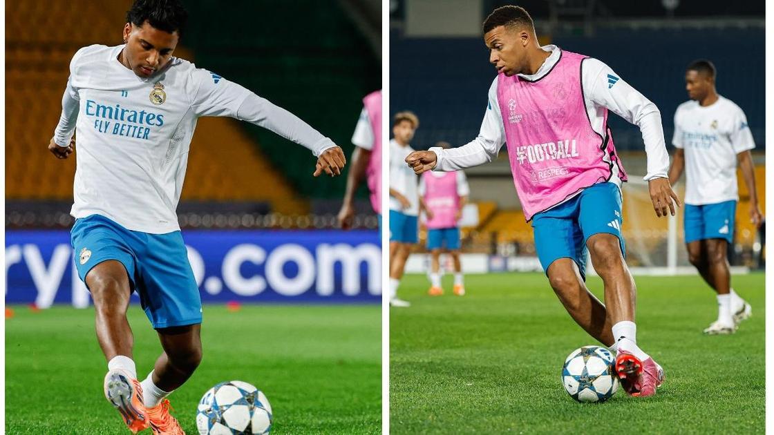 Тренировка "Реал Мадрид" в Алматы