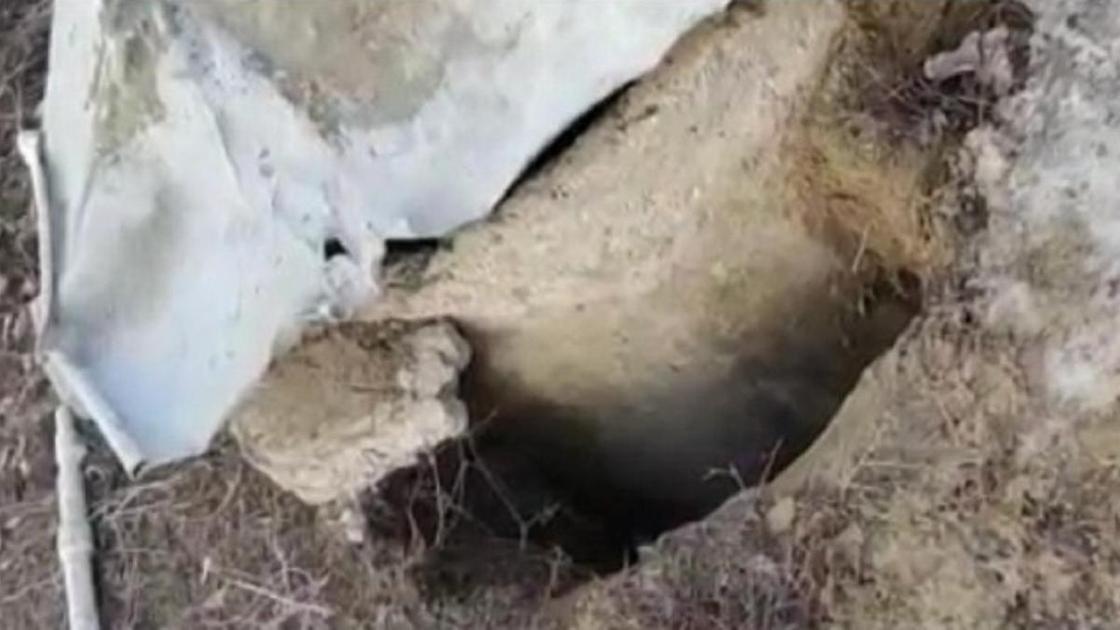 Колодец, в который упал ребенок