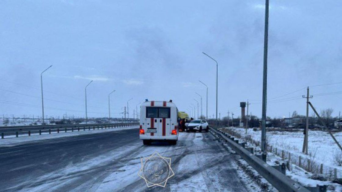 Жол апаты болған жер