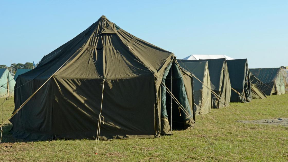 Палаточный лагерь