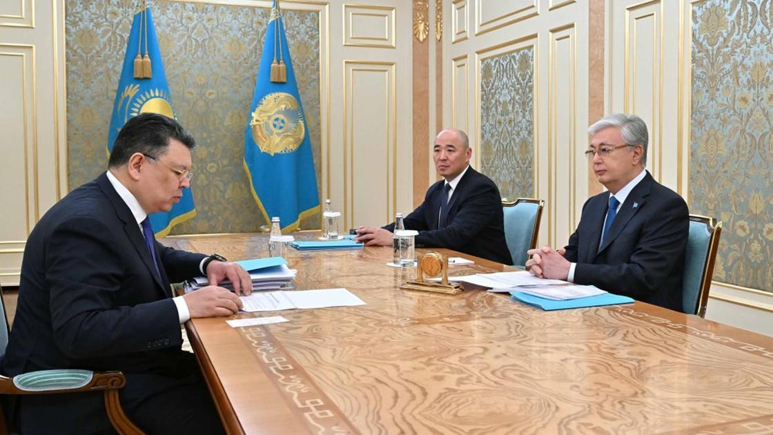 Қанат Бозымбаев президент қабылдауында