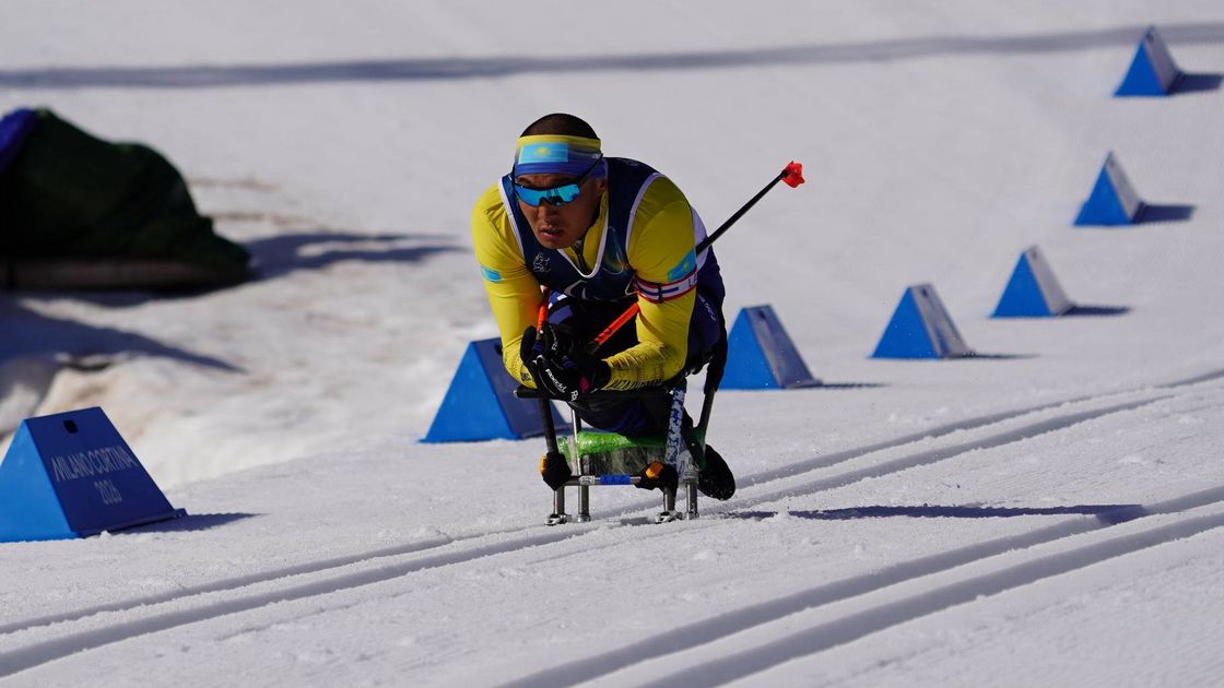 Казахстанский пара спортсмен Ербол Хамитов