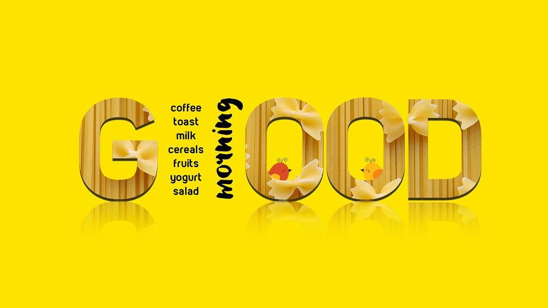 надпись good morning на желтом фоне надпись good morning на желтом фоне