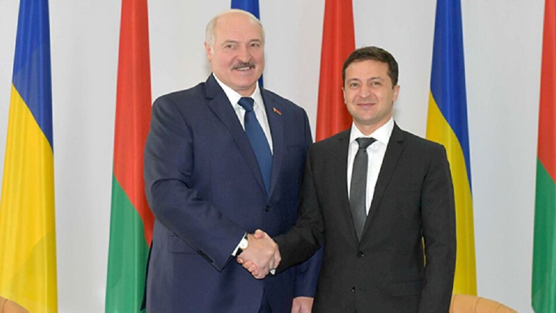 Александр Лукашенко и Владимир Зеленский