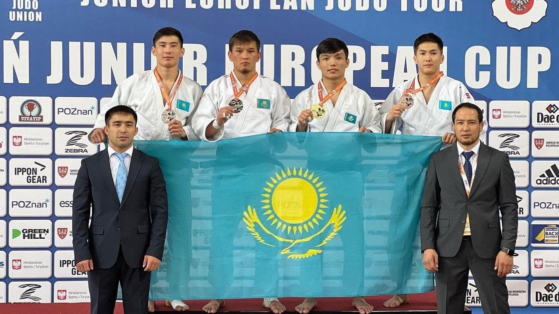 Казахстанские дзюдоисты