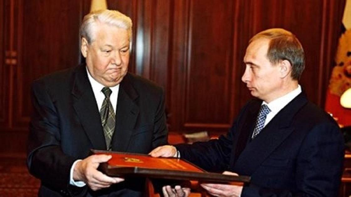 Владимир Путин, Борис Ельцин, президент россии