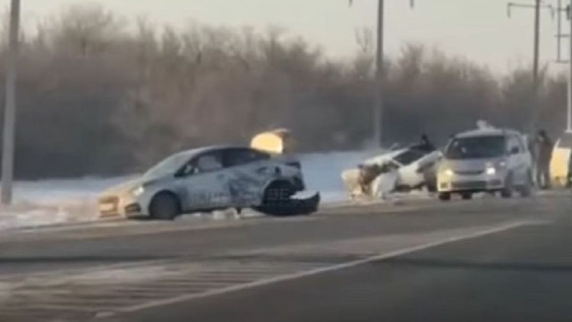 Место аварии