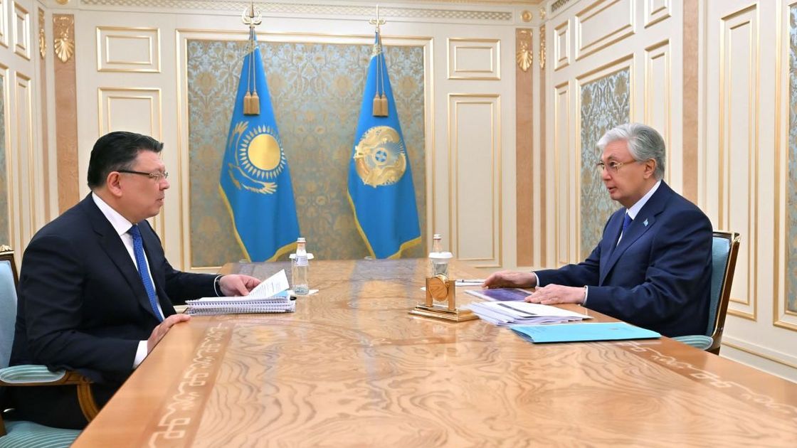 Канат Бозумбаев и Касым-Жомарт Токаев