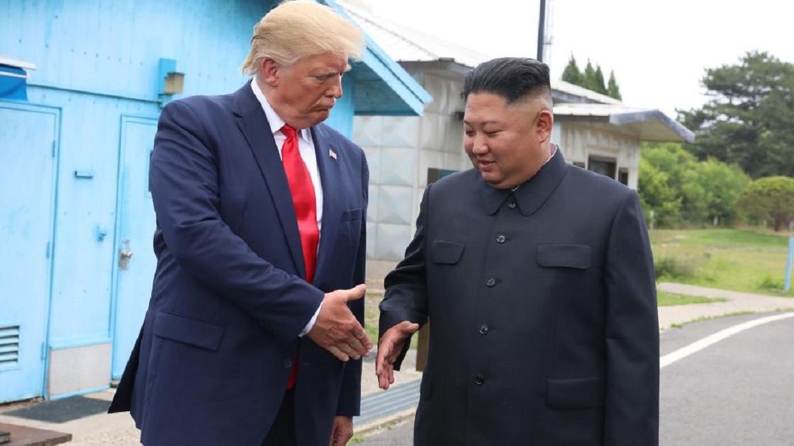 Дональд Трамп и Ким Чен Ын