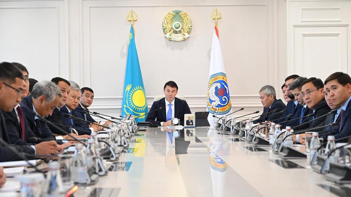 Совещание в акимате