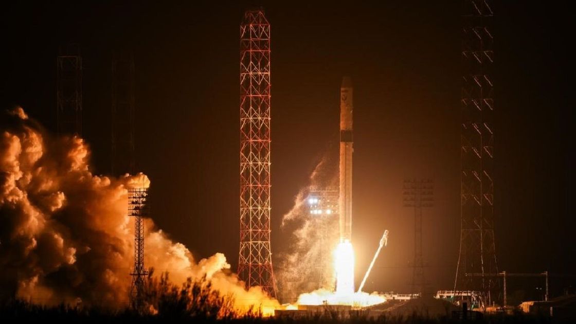 Запуск ракеты "Сункар"