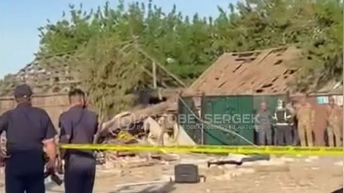 Взрыв в жилом доме в Актобе