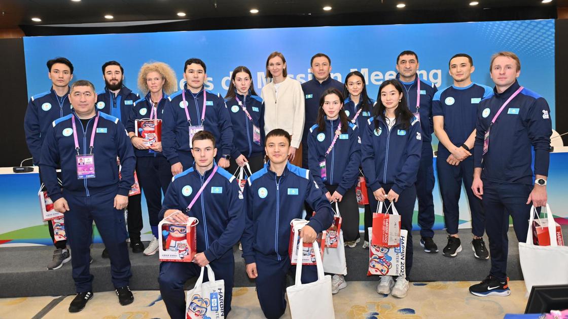 Сборная Казахстана и Геннадий Головкин на Азиаде-2025