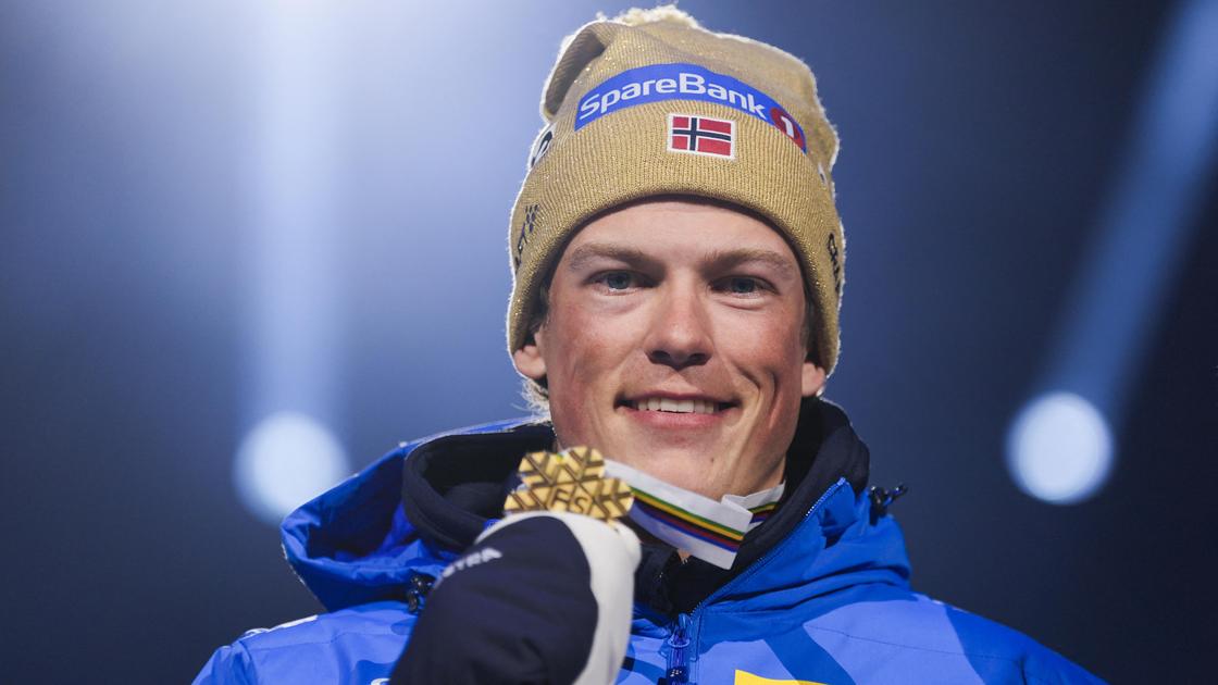 Норвежский лыжник Йоханнес Клебо