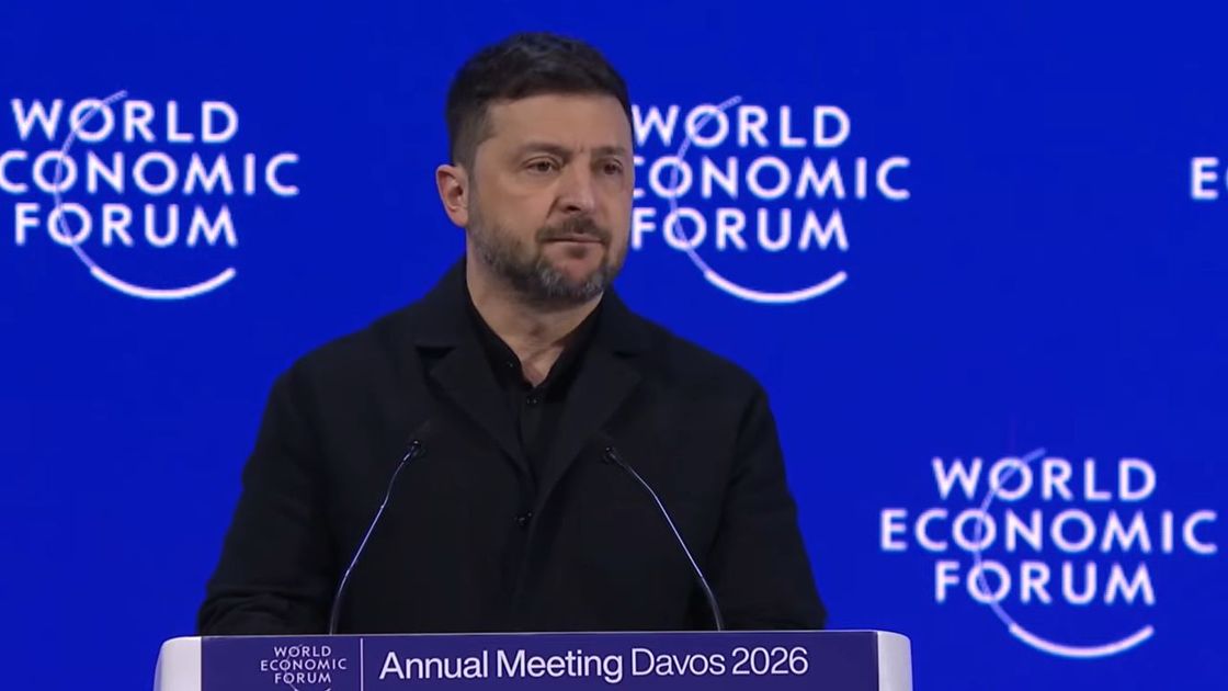 Владимир Зеленский на форуме в Давосе
