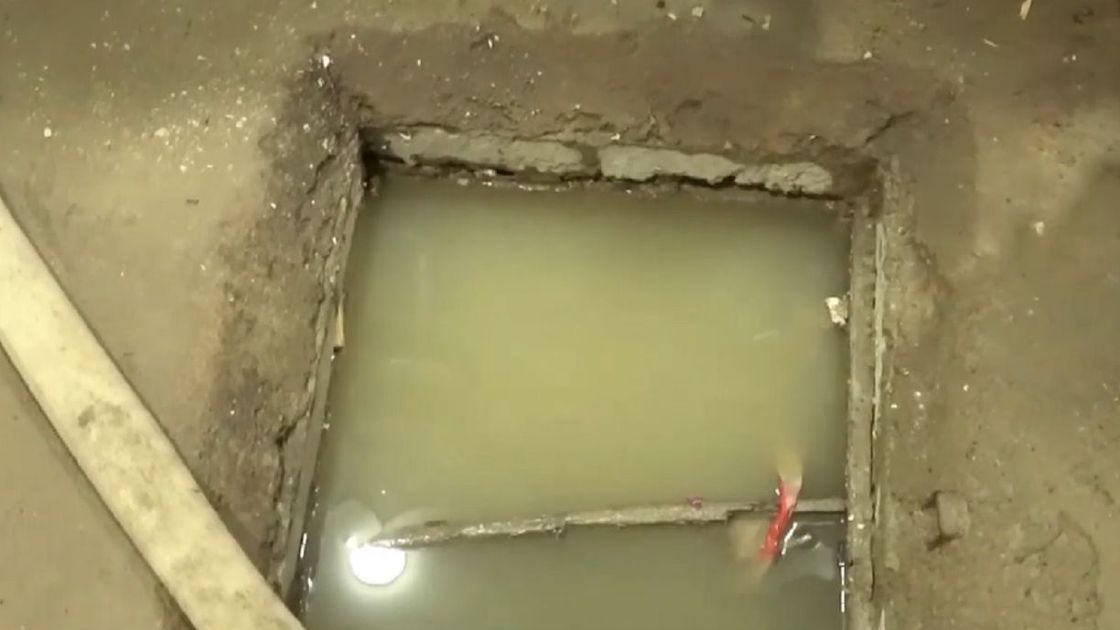 Затопленный подвал дома