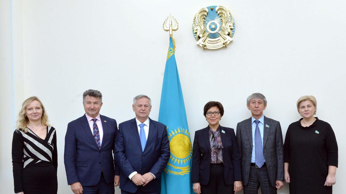 Группа хорватских парламентариев встретилась с казахстанскими коллегами в Астане