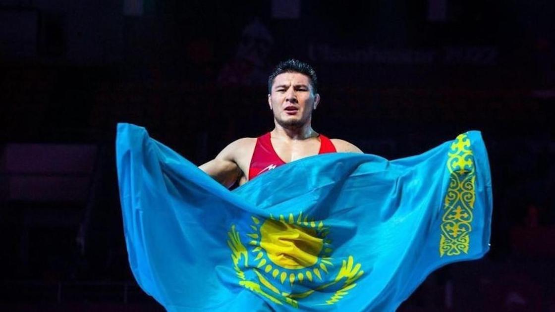 Казахстанский борец Азамат Даулетбеков