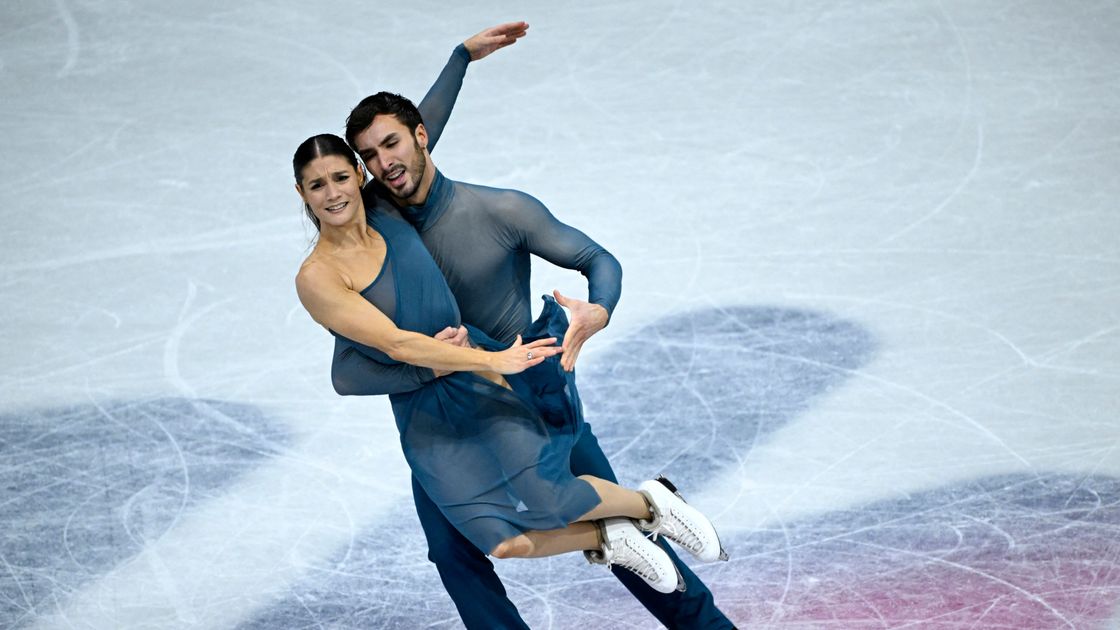 Французские фигуристы Лоранс Фурнье-Бодри и Гийом Сизерон