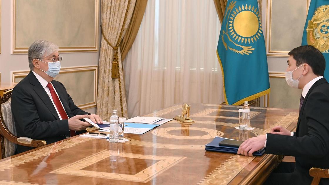 Мағзұм Мырзағалиев президент қабылдауында