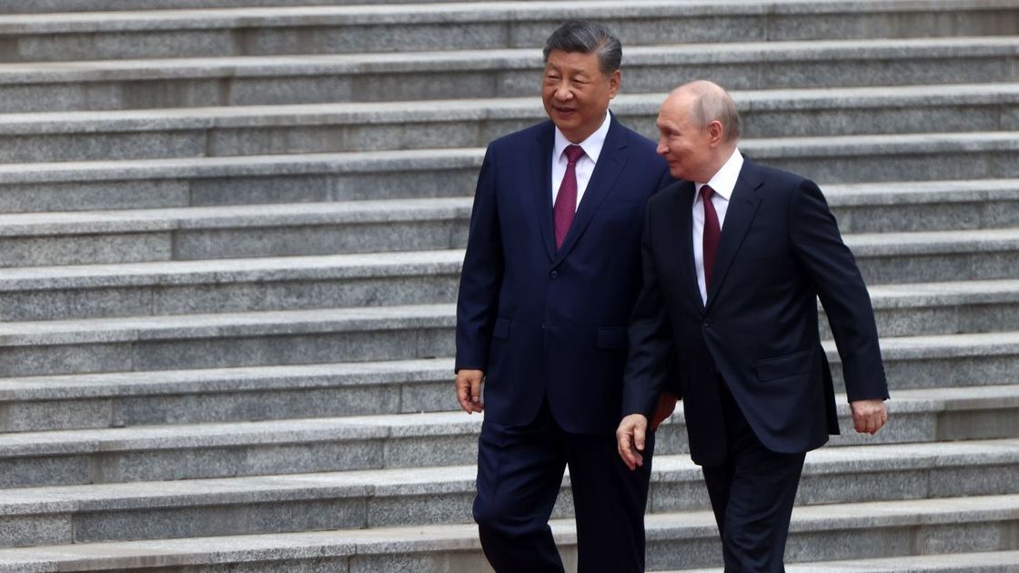 Си Цзиньпин и Владимир Путин
