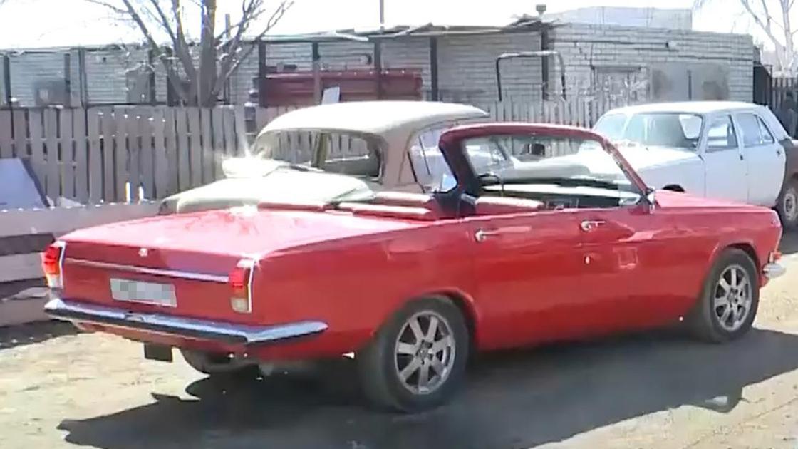 Самодельный кабриолет из авто марки "ГАЗ-2410" ("Волга")