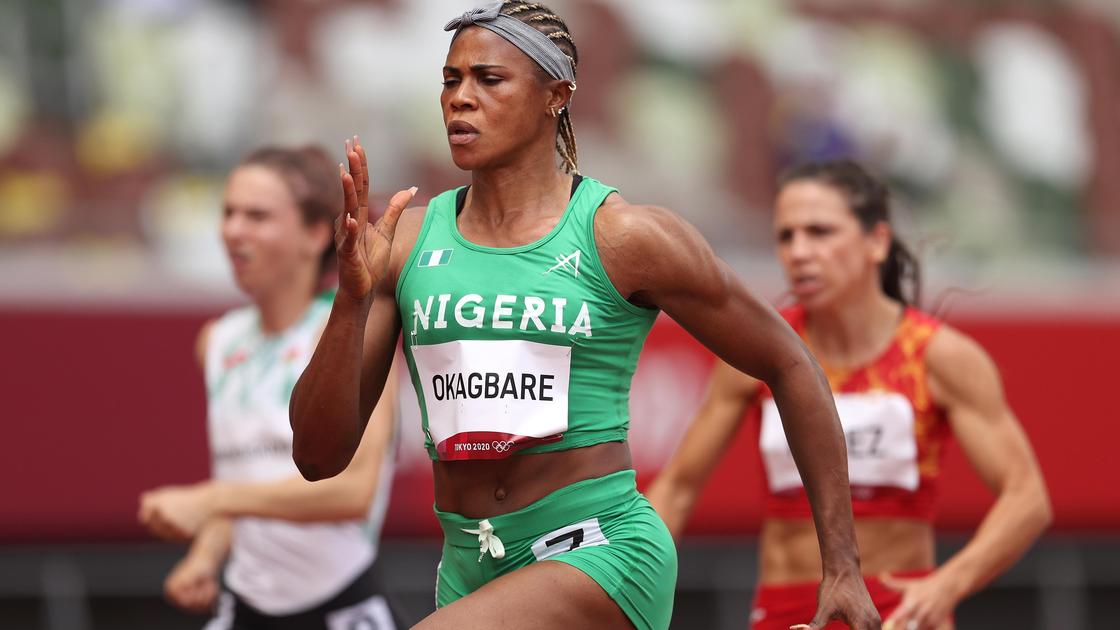 Нигерийская легкоатлетка Блессинг Окагбаре