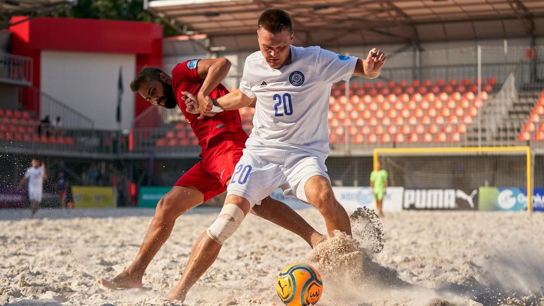 Матч по пляжному футболу Турция - Казахстан