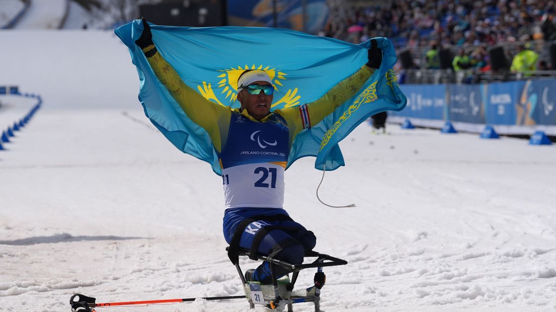 Казахстанский пара спортсмен Ербол Хамитов