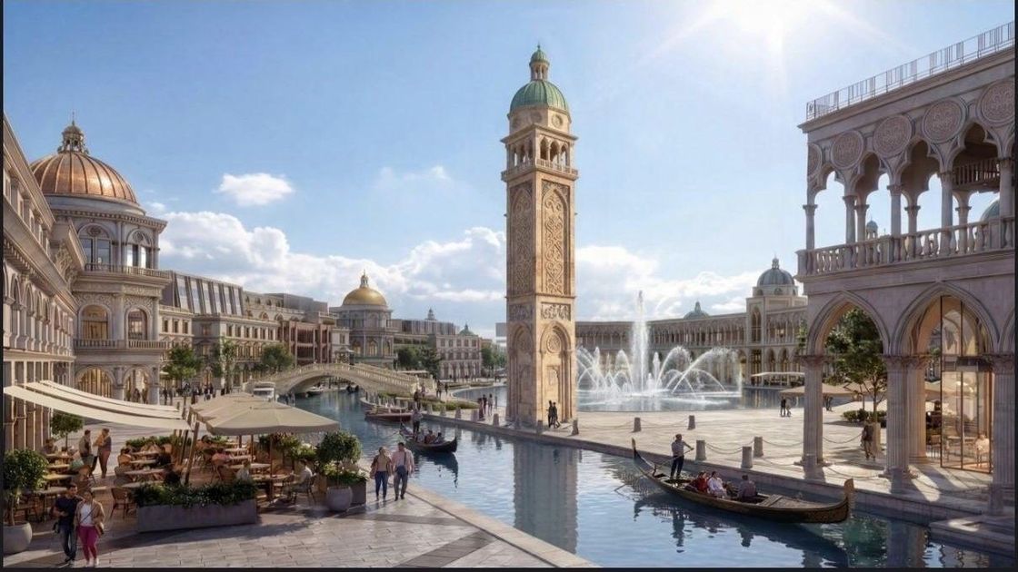 Эскиз комплекса Almaty Promenade