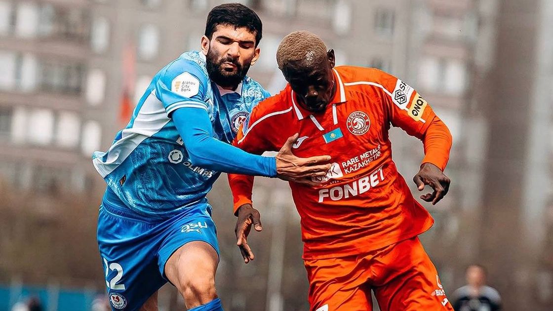 Матч "Кызылжар" - "Ордабасы"