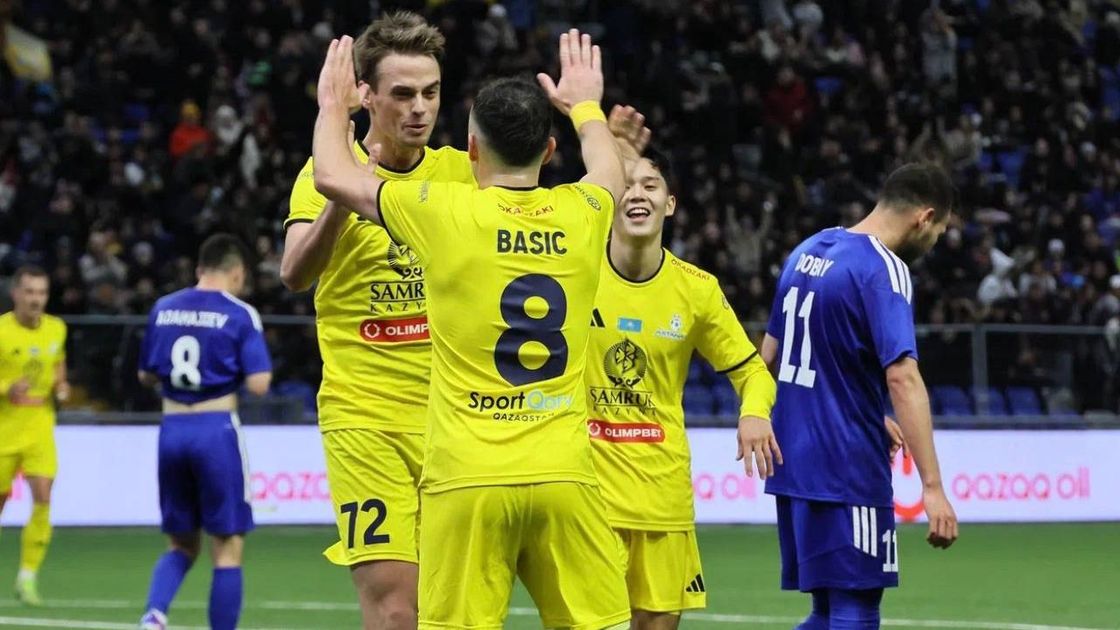 Матч "Астана" - "Жетысу"