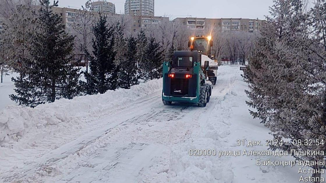 Қар тазалайтын техника