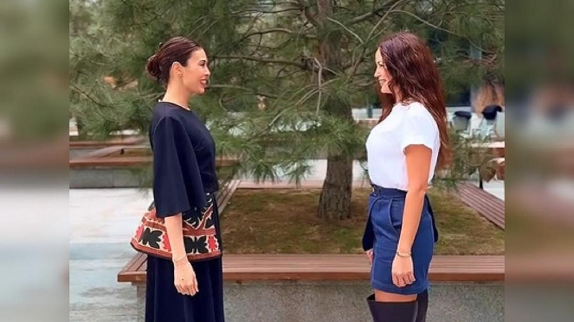 Динара Султан и Асель Сагатова