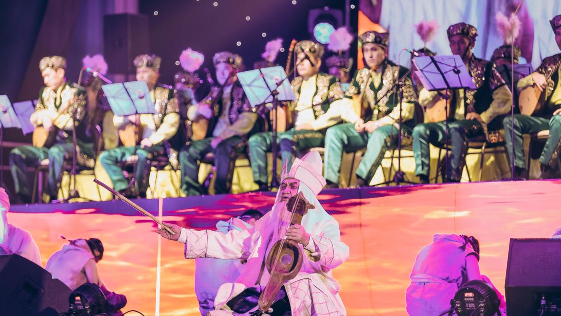 Торжественное мероприятие "Қыран далам – Қазақстан"