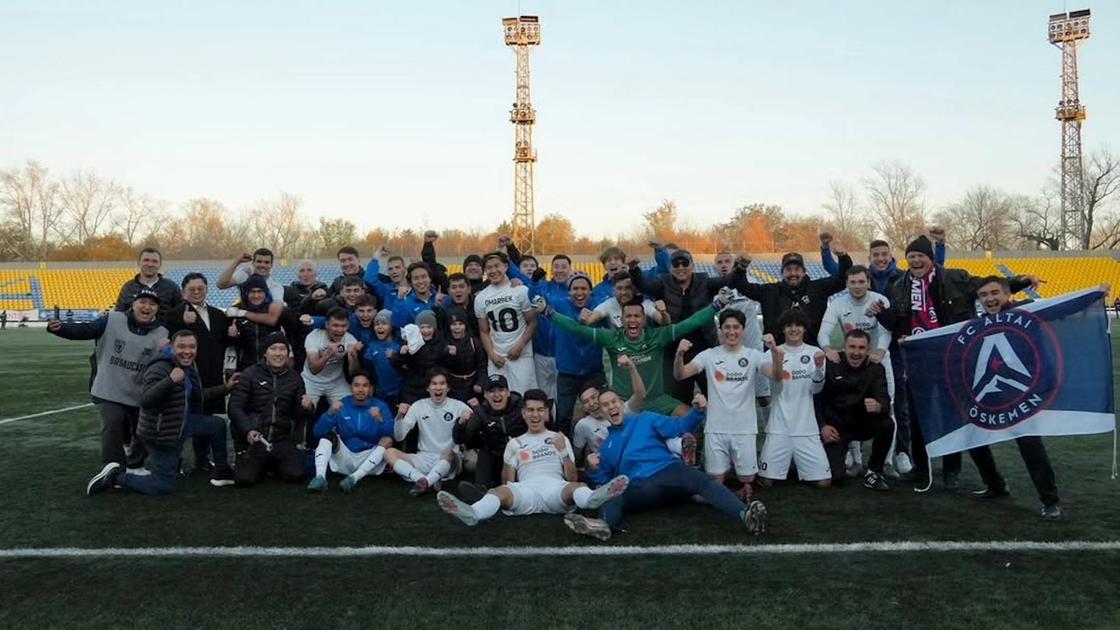 Футболисты "Алтая" в 2025 году