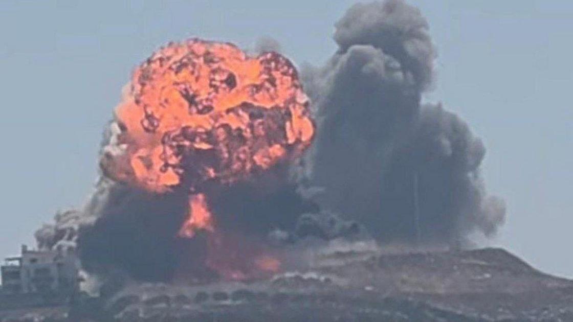 Удар Израиля по Ливану