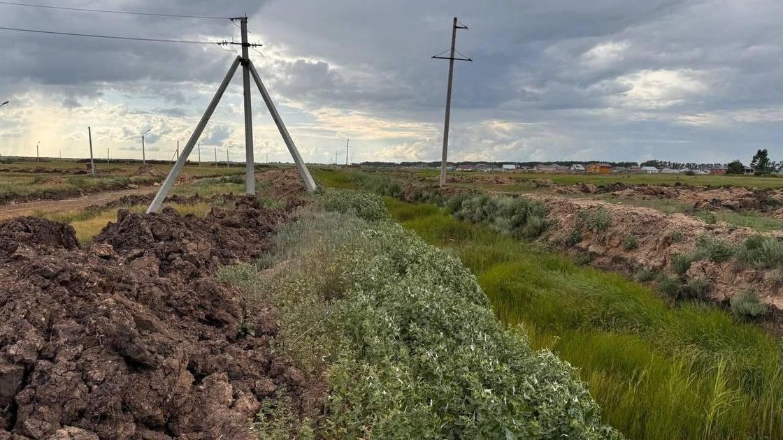 Строительство водоотводных каналов